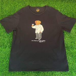 Polo Ralph Lauren Polo Bear Dinner Tux Cotton Crewneck T-Shirt Mens Size 2XL